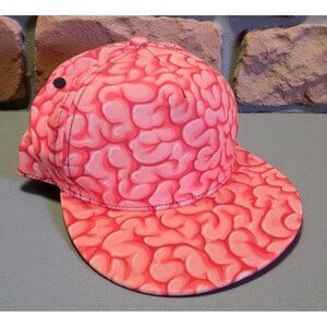 Funny Hat Hidden Human Brain Hat Baseball Cap Halloween Costume Gag Gift Dummy